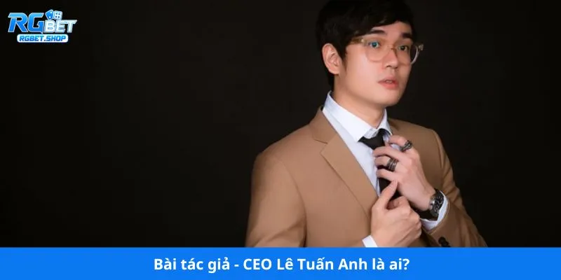 Bài tác giả - CEO Lê Tuấn Anh là ai?